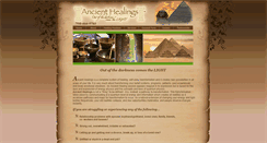 Desktop Screenshot of ancienthealingsmmxii.com